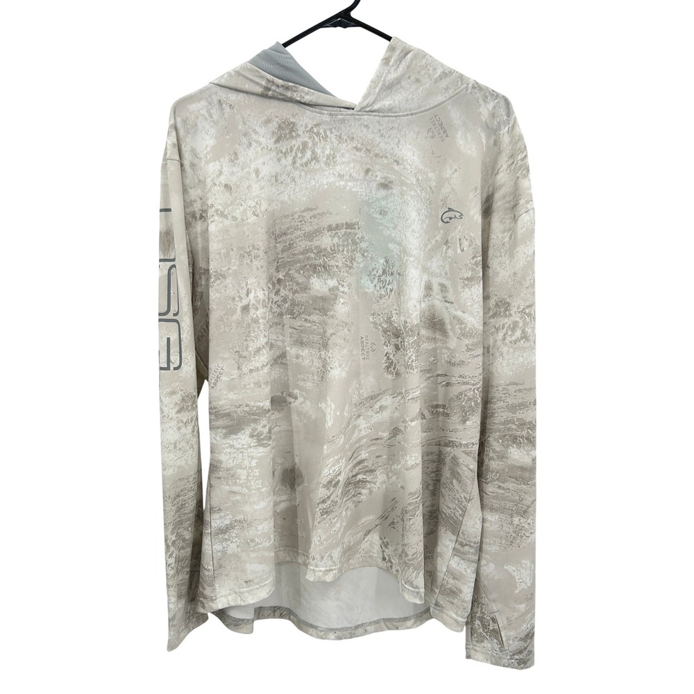DSG Outerwear UPF 50 Fishing Hoodie 2XL Realtree Aspect Quick Dry Hiking NWT